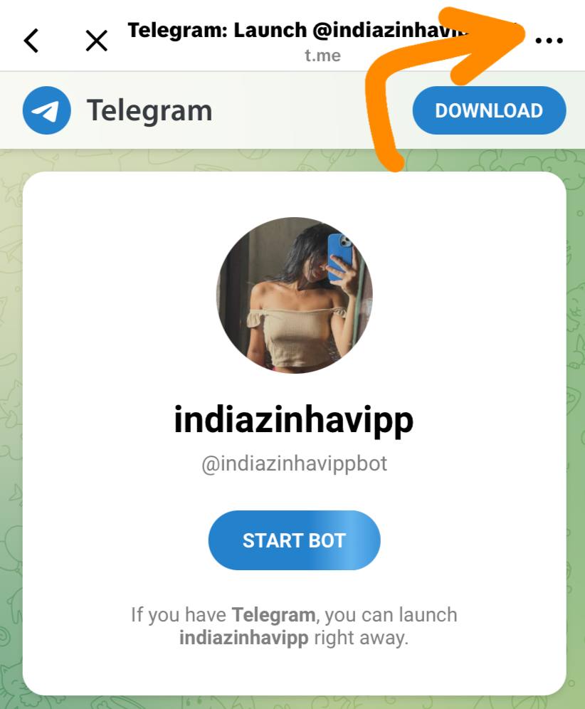 Clique nos 3 pontinhos